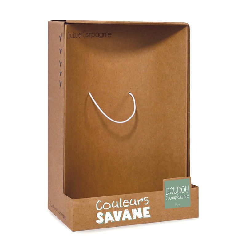 Doudou Girafe Pantin Doudou Raconte 15cm Beige
