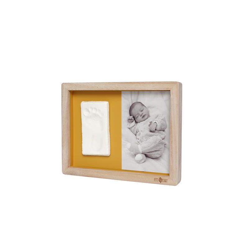 Cadre Classique - Daisy Petit Artichaut Ocre Bois