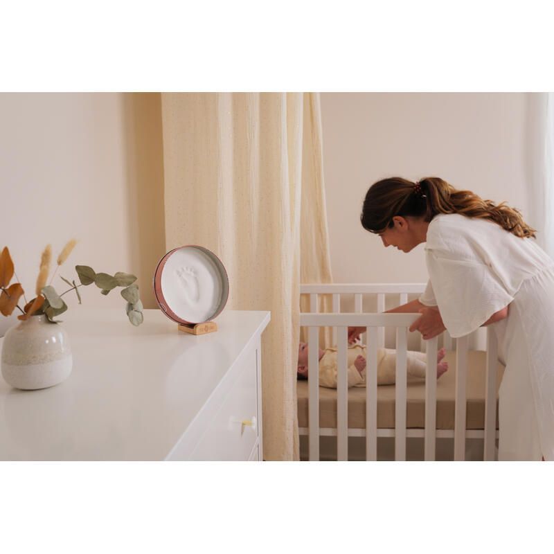 Baby Box Ronde Petit Artichaut Blanc Terracotta