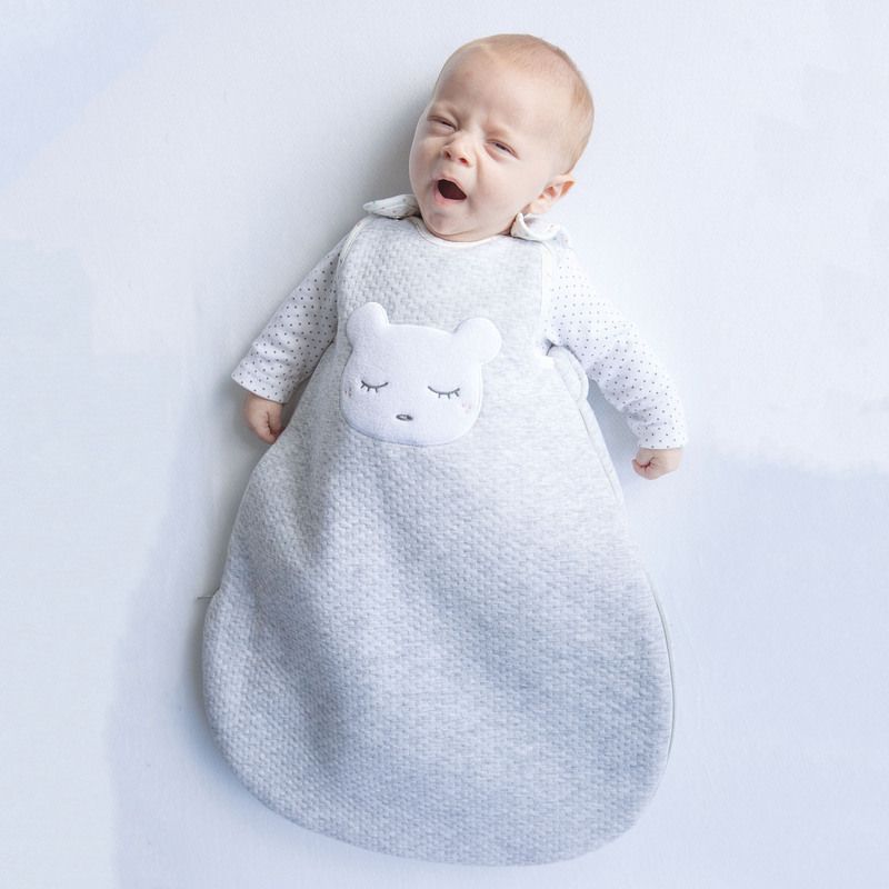 Gigoteuse Calin Naissance 55cm Gris