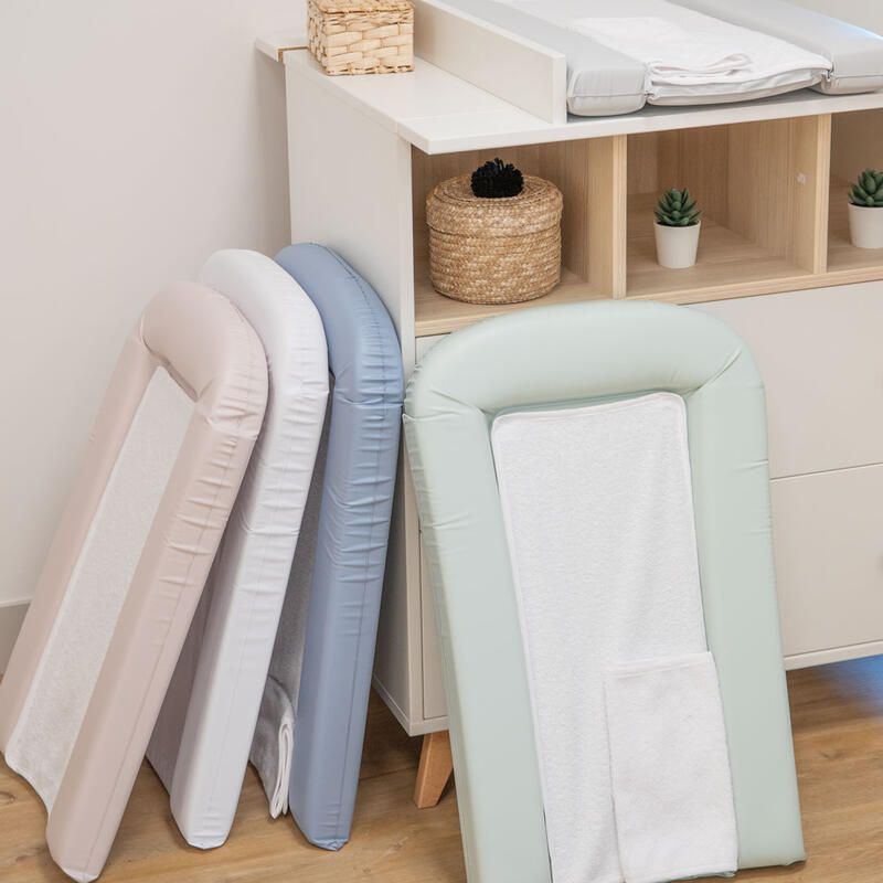 Matelas A Langer Pvc Avec 2 Eponges Amovibles/Confort 42x70 Cm Bleuet