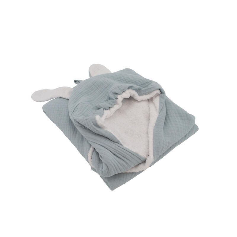Sortie De Bain Bleu Vintage Bleu Vintage