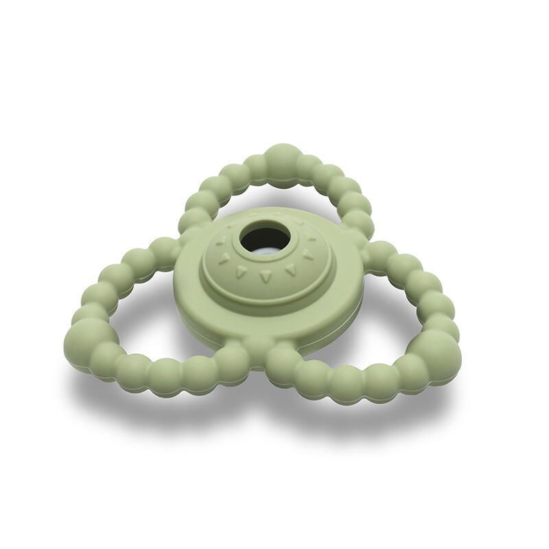Hochet De Dentition En Silicone Vert