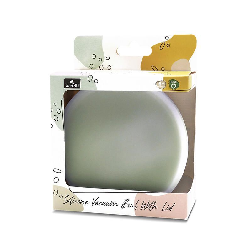 Bol Ventouse + Couvercle Vert