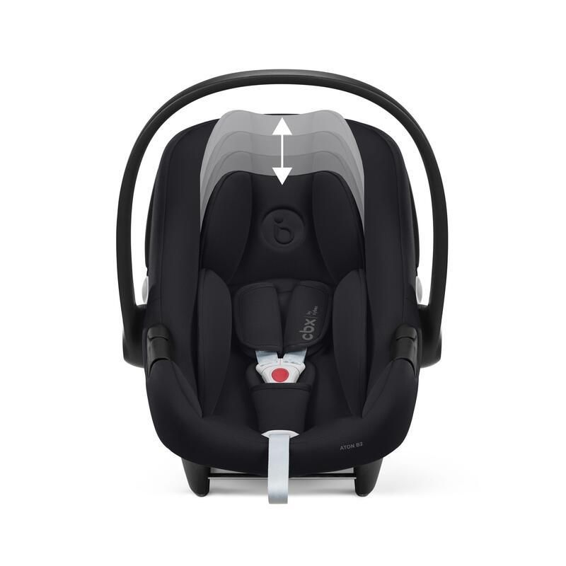Siege-auto Aton B2 I-size Silver Gr 0+ Volcano Black