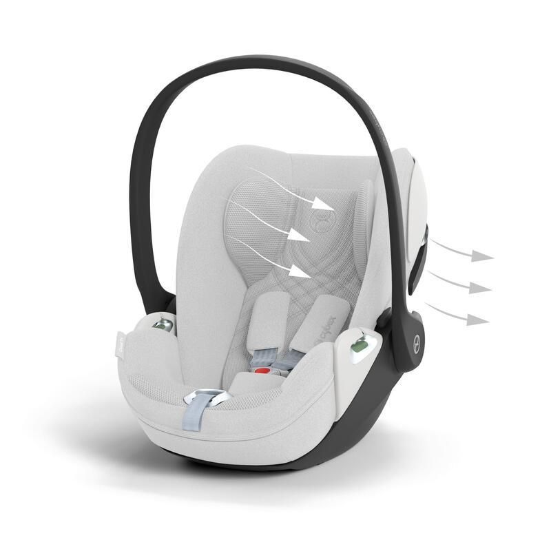 Siege-auto Cloud T I-size Plus Platinum Gr 0+ White