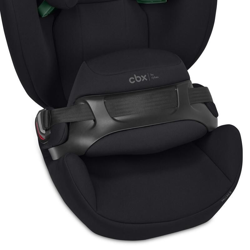 Siege-auto Pallas B I-size Silver Gr 1/2/3 Pure Black