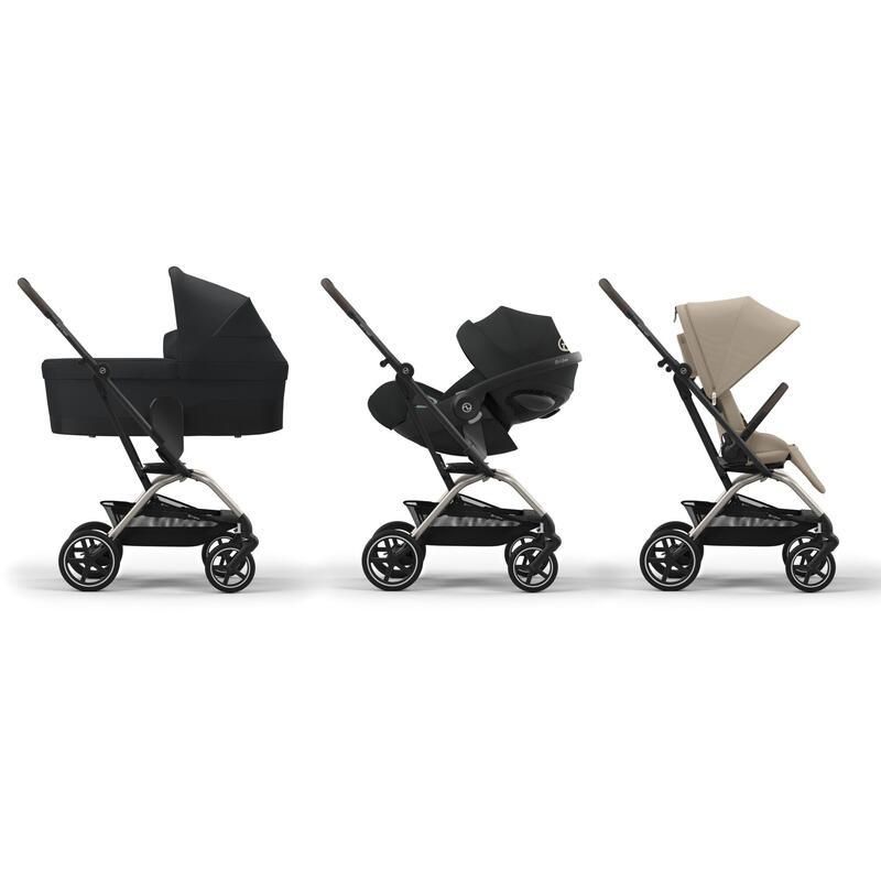 Poussette Eezy S Twist+2 Gold Tpe/Almond Beige