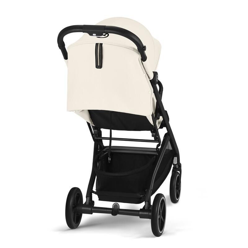 Poussette Beezy Gold Canvas White