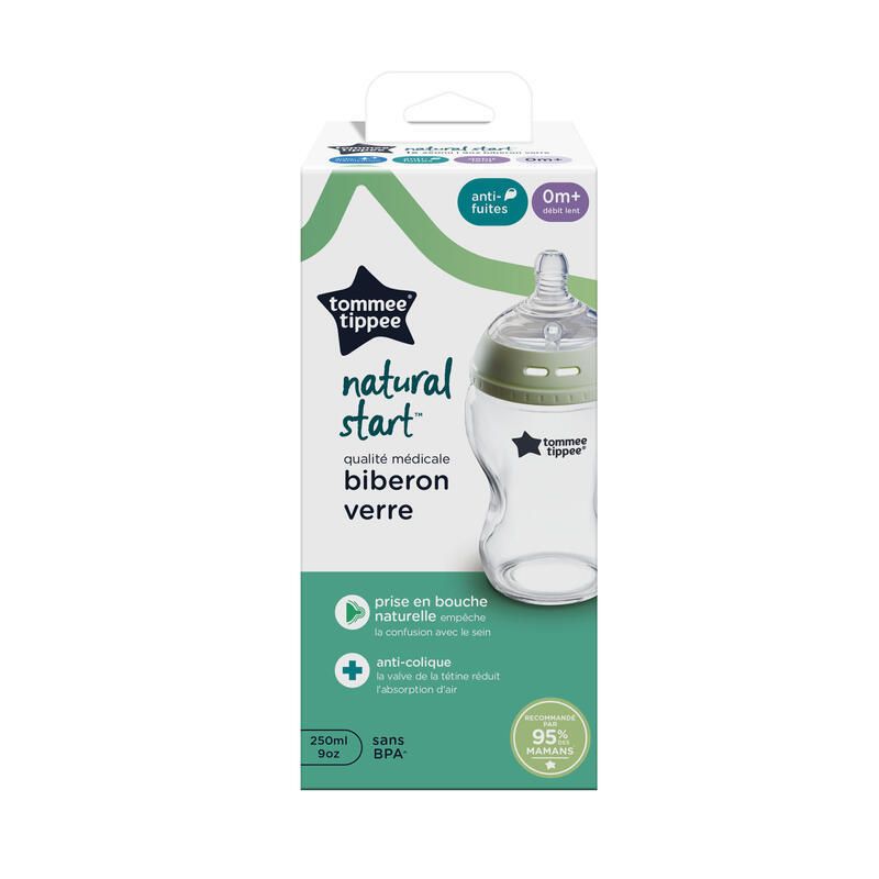 Biberon Natural Start Verre 250ml