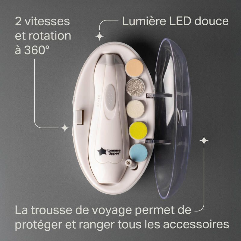 Lime A Ongle Electrique Pour Bebe Tommee Tippee