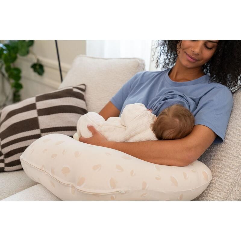 Coussin Twisty 2 En 1 Petals Latte