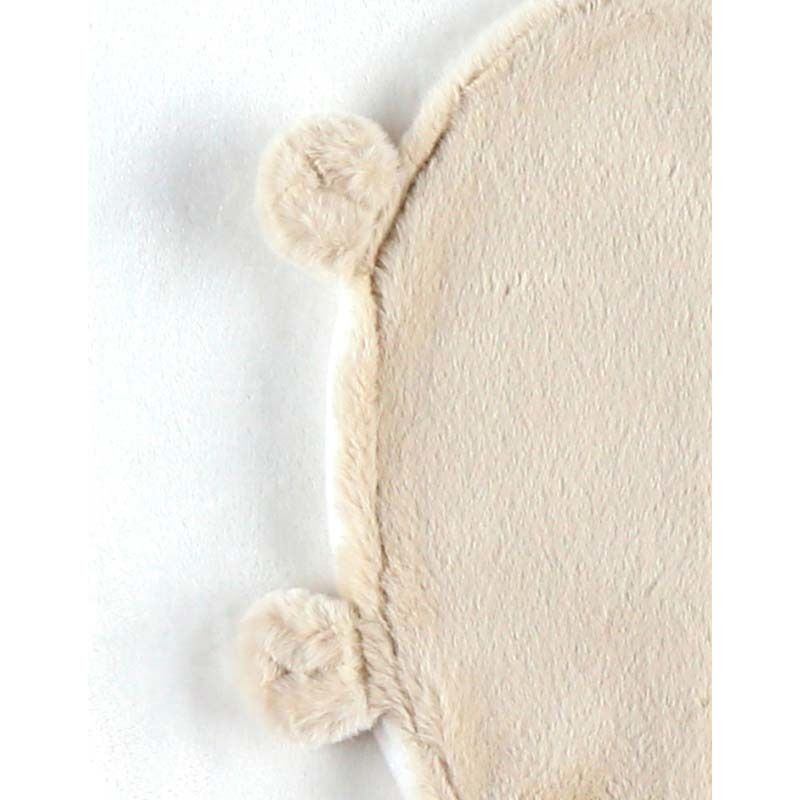 Mm21 Couverture Promenade Ivoire Longs Poils Blanc Noukies Mix Match