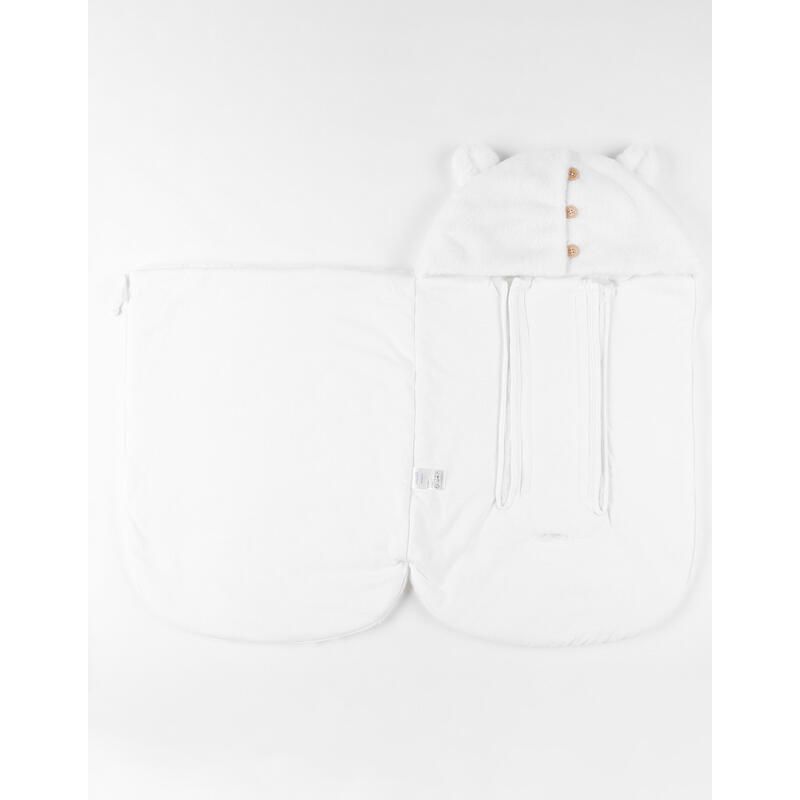 Nid Dange Fausse Fourrure Mix Match 60cm Blanc
