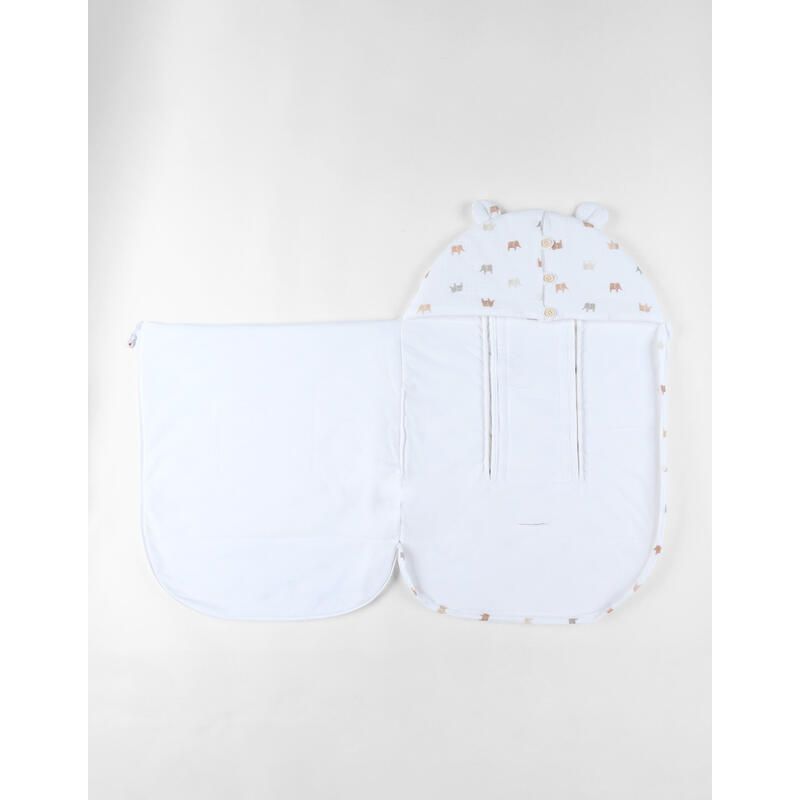 Nid Dange Mousseline De Coton Mix Match 60cm Elephants