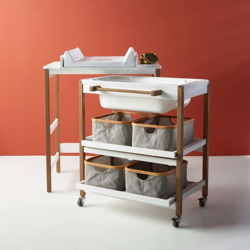 Meuble De Bain Smart White Naturel