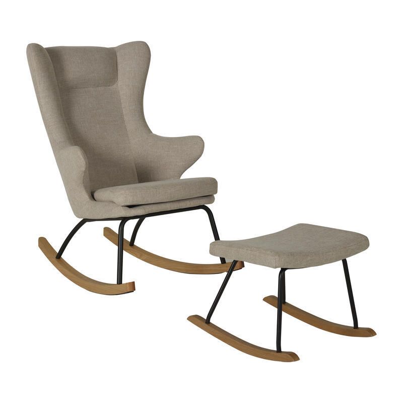 Fauteuil Rocking Adult Chair De Luxe Argile