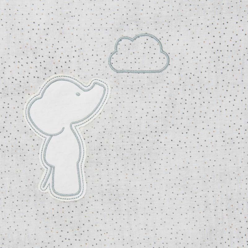 Couverture Swaddle +tricot Luna Axel 75x100cm