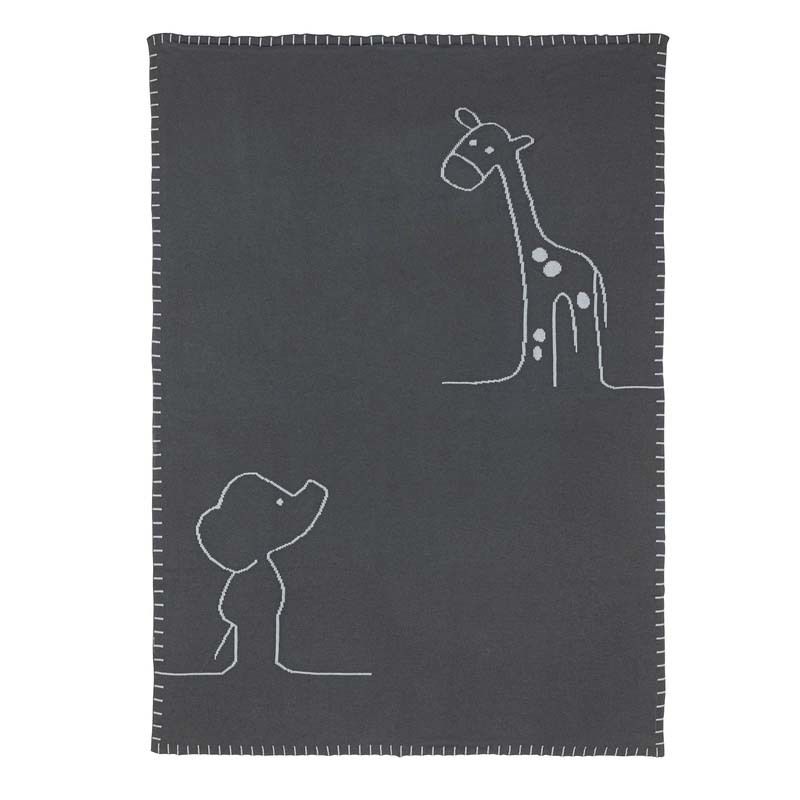 Couverture Tricot Luna Axel 75x100cm