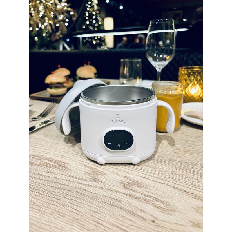 Chauffe Petit Pot Nomad 3.0 Blanc Izybaby Chauffe Petit Pot
