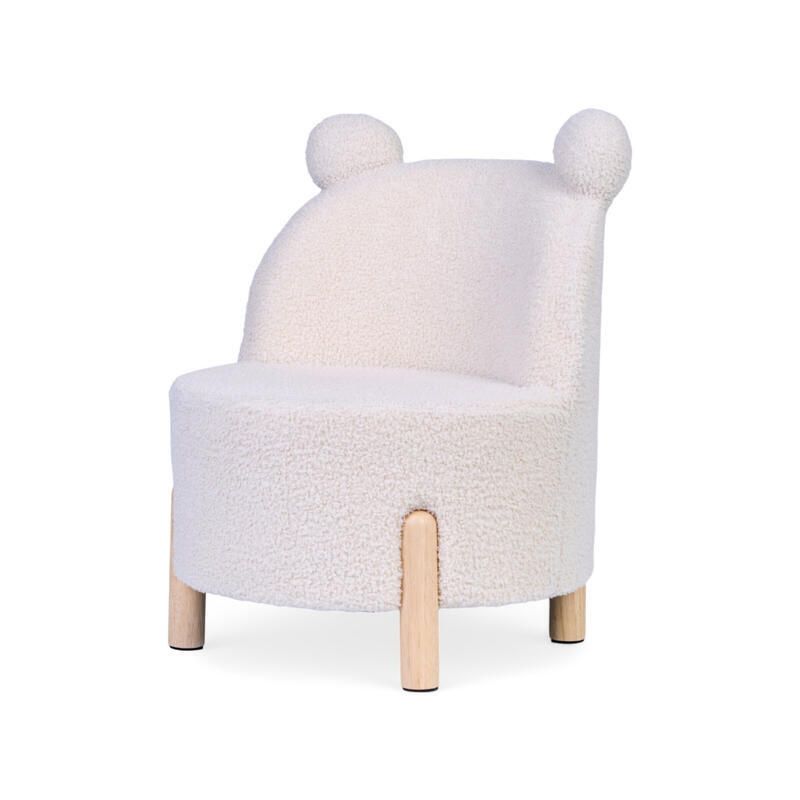 Chaise Enfant Teddy Ecru