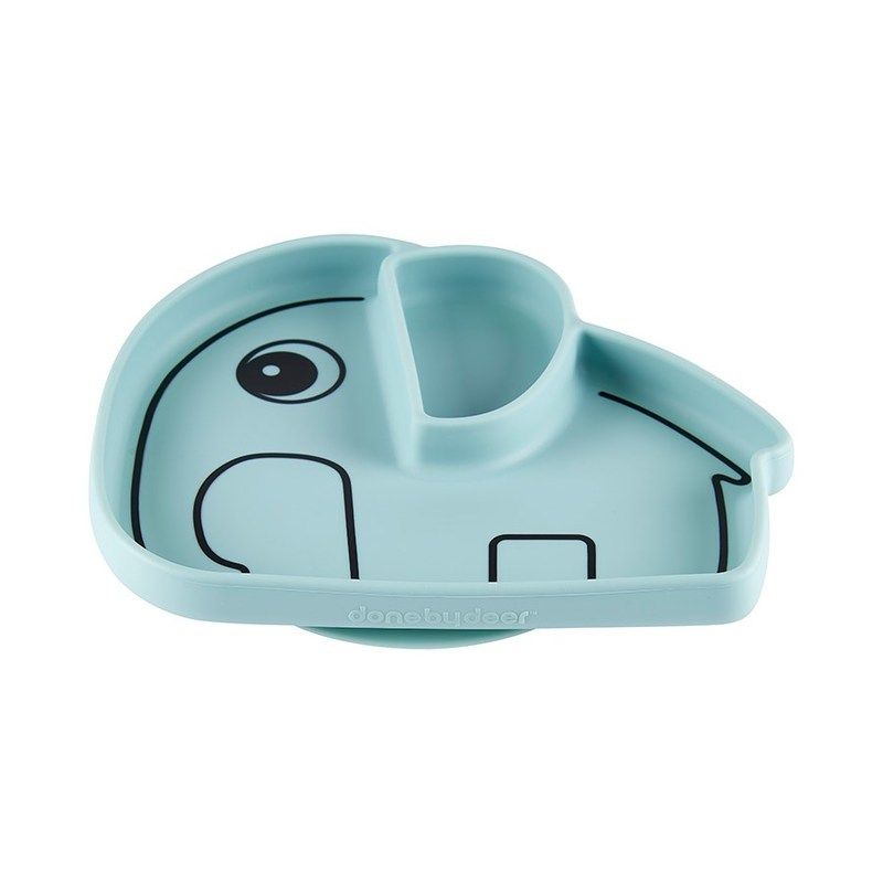 Assiette Stickstay Sili Elphee Bleu