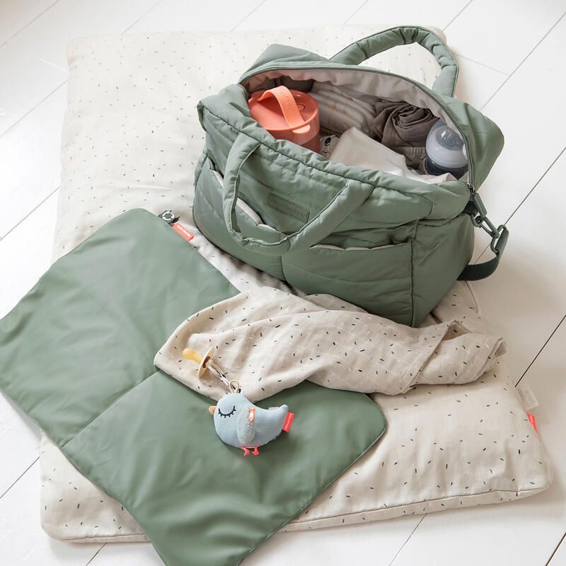 Sac A Langer Matelasse Vert