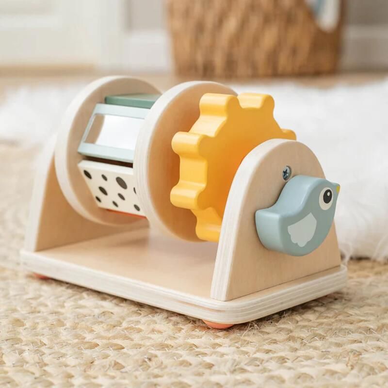 Rouleau Multi Sensoriel Activite Birdee Multicolore