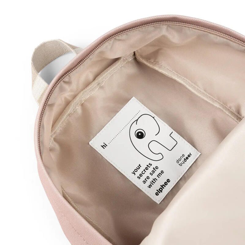 Sac A Dos Enfant Canvas Elphee Rose