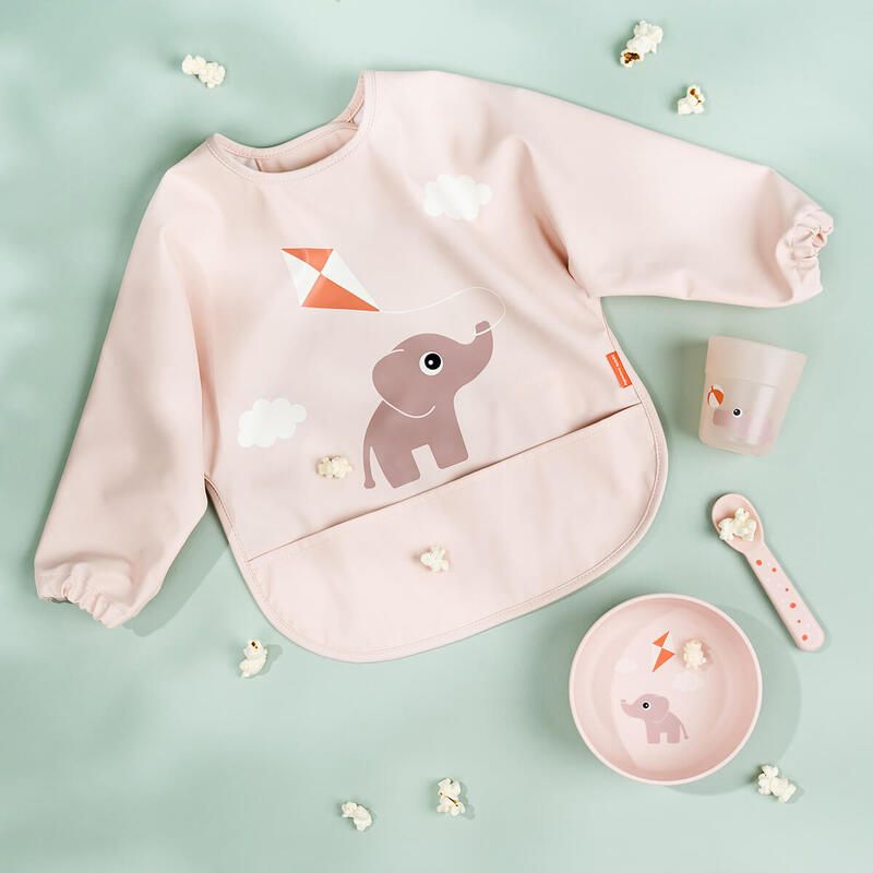Bavoir Manches Avec Poche Playground