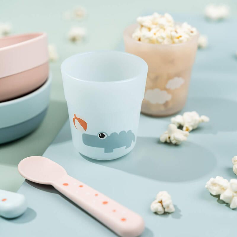 Foodie Coffret Premier Repas Playground Rose