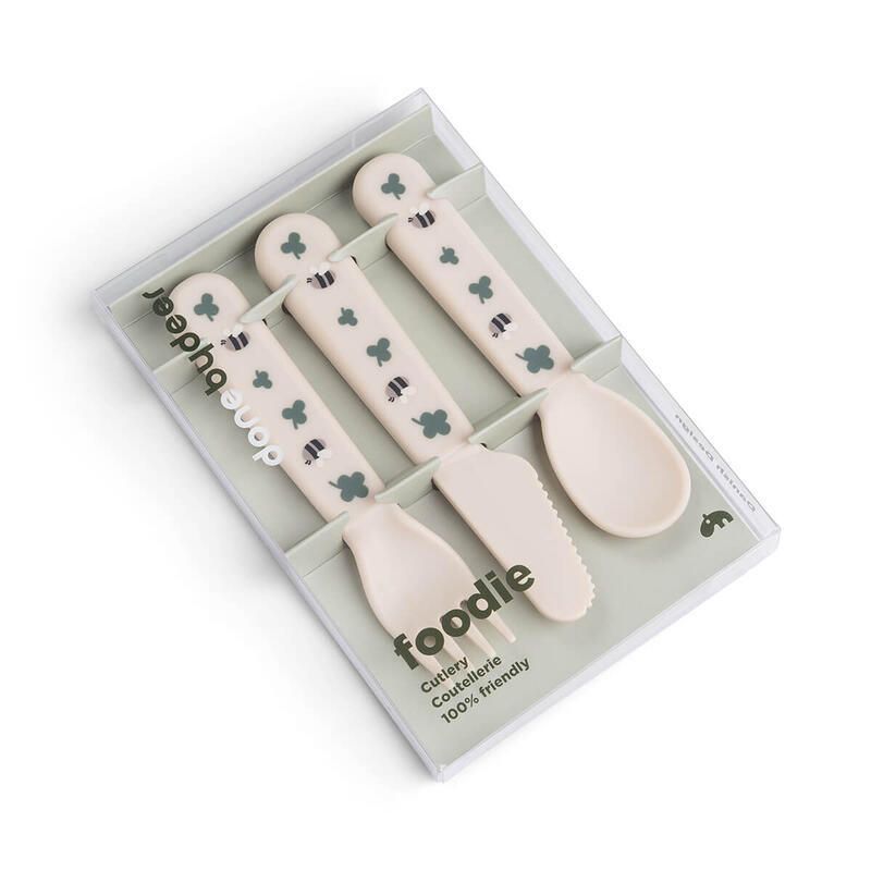 Foodie Couverts Set De 3 Tiny Farm Sable