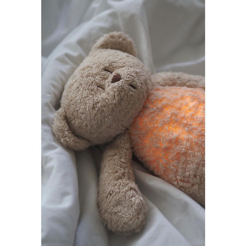 Veilleuse Moonie - Ourson Nature Bio Sable