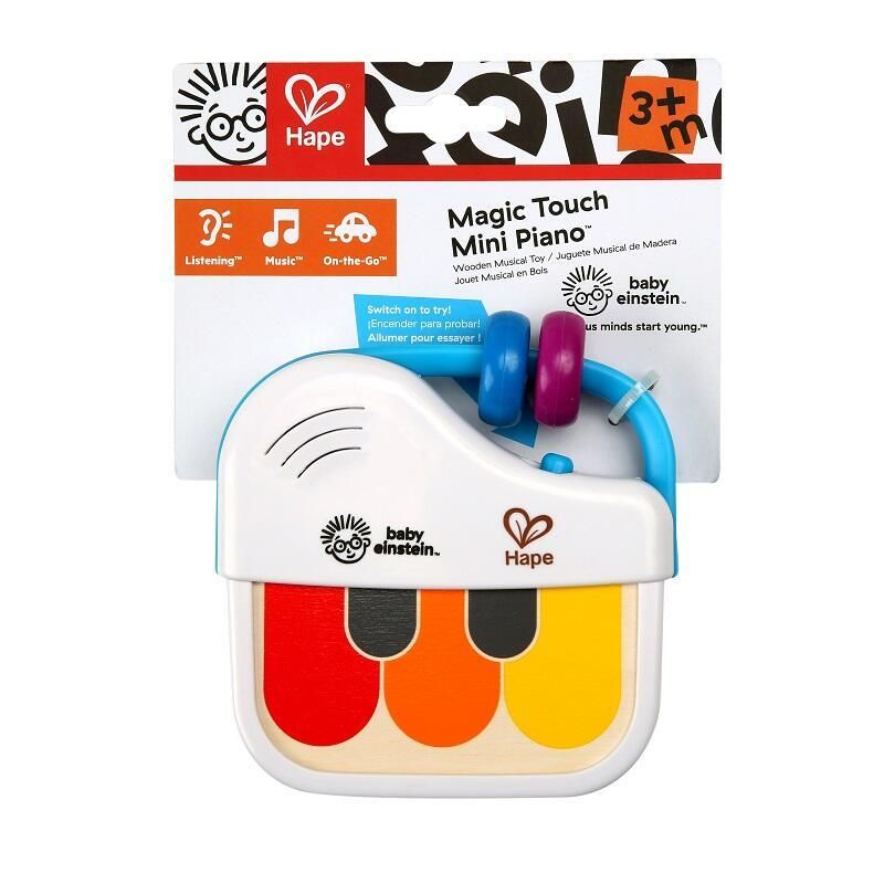 Mini Piano Magic Touch Bois Et Multi Hape Eveil Musical