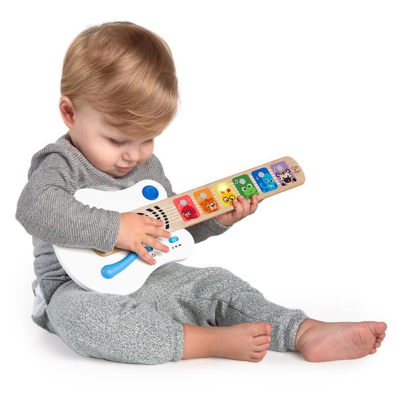 Guitare Electrique Magic Touch Bois Et Multi Hape Eveil Musical