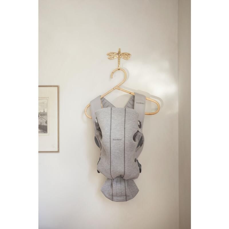 Porte-bebe Mini Jersey Gris Clair