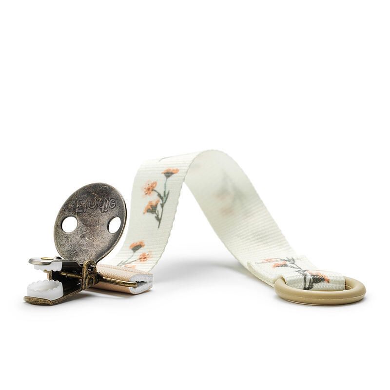 Attache-tetine - Meadow Flower Blanc/Rose/Vert Elodie