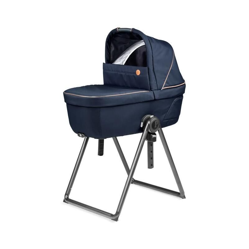Nacelle Culla Belvedere + Home Stand Blue Shine