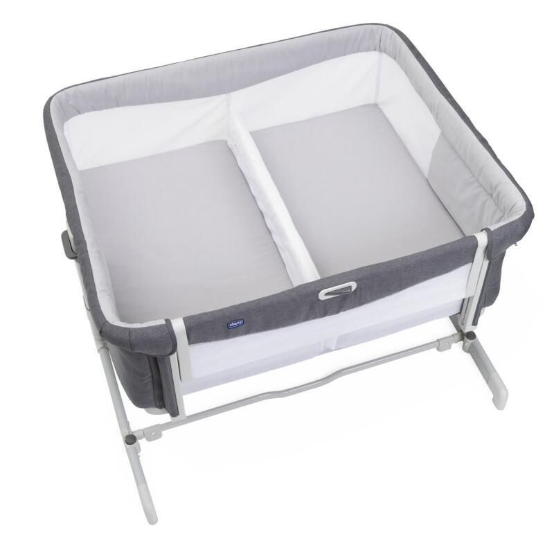 Berceau Cododo Next2me Twins Chicco Magnet Grey