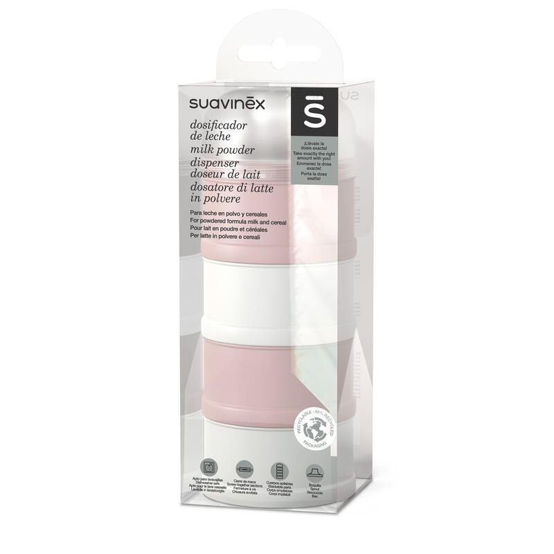 Doseur De Lait 4 Compartiments Rose