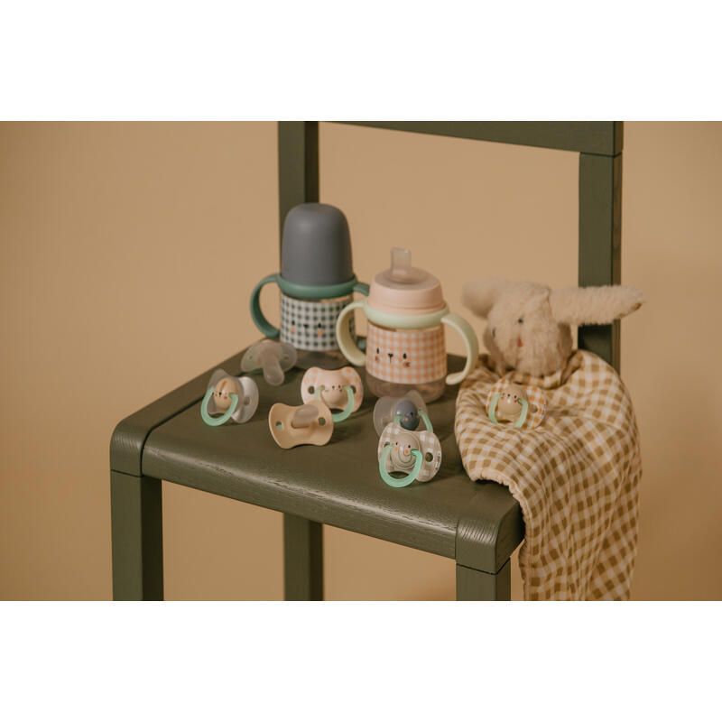 Sucettes Nightday X2 0-6m Lapin