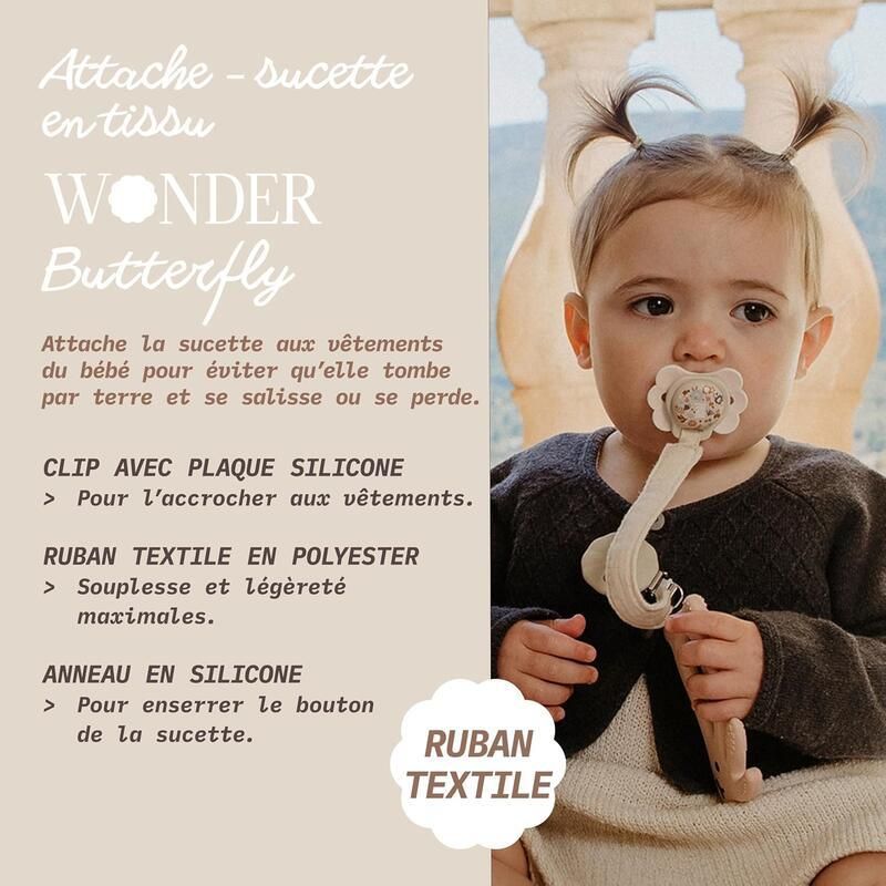 Attache-sucette Wonderland Liberty