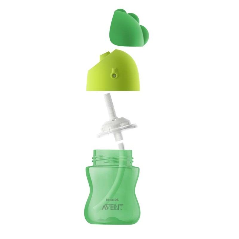 Tasse A Paille Crete Dragon 300ml Vert