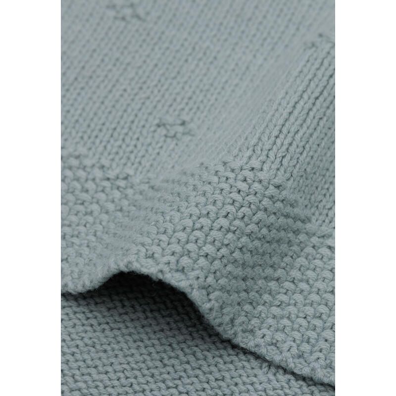 Couverture Berceau Cosy Knit 75x100cm Sea Green