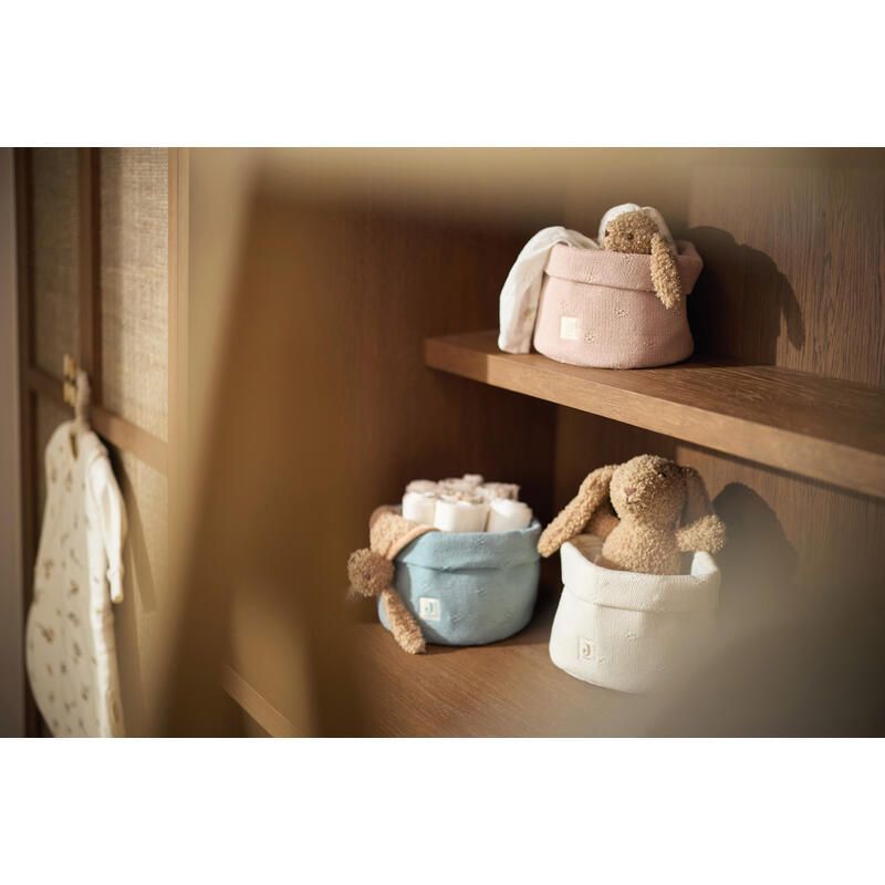 Panier De Rangement Cosy Knit Ivory