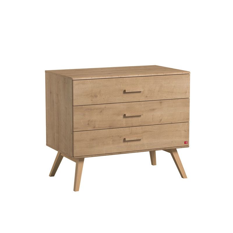 Chambre Nautis Lit 60x120 Commode Armoire Bois Vox