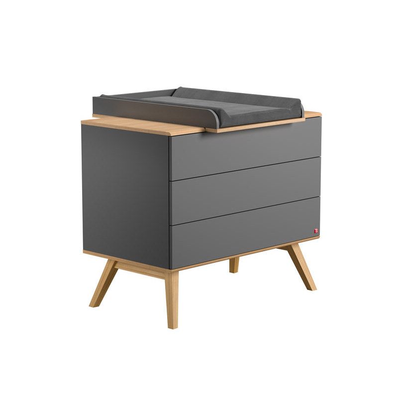Plan A Langer Nature Baby Graphite/Bois Nature