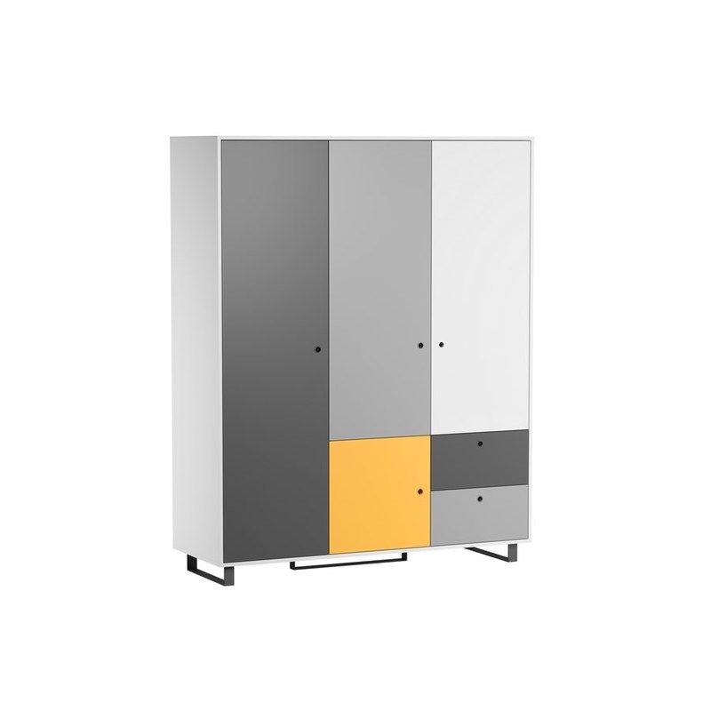 Armoire 3 Portes Concept Safran