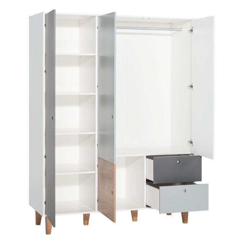 Armoire 3 Portes Bois Concept Vox Concept Bois