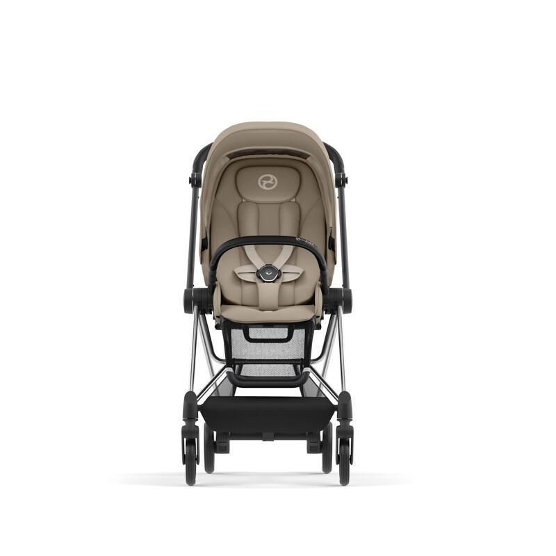 Poussette Mios Chrome Black Cozy Beige